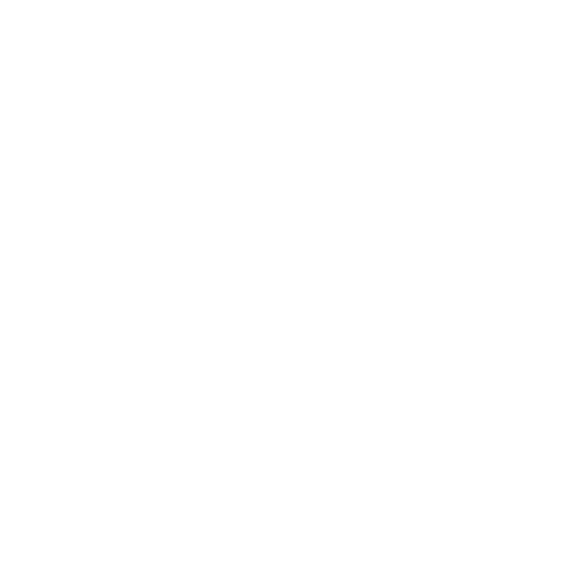 Icon of two hands surrounding a light bulb with radiating lines, symbolizing creativity or innovation.